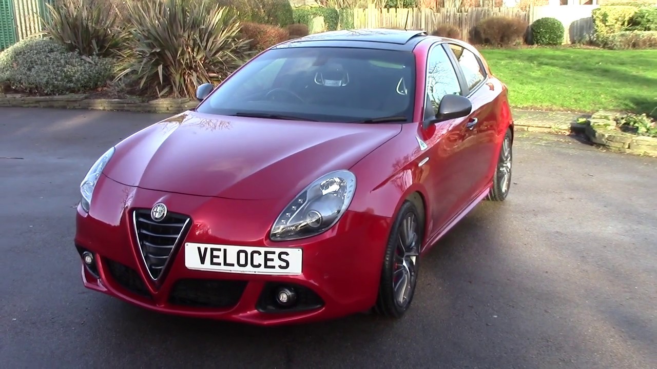 HUGE SPEC COMPETIZIONE RED ALFA ROMEO GIULIETTA - YouTube