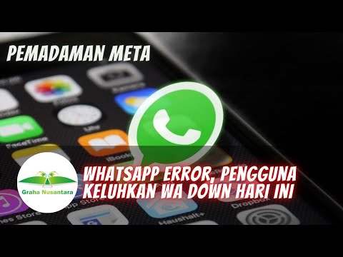 WhatsApp Error, Pengguna Keluhkan WA Down Hari Ini