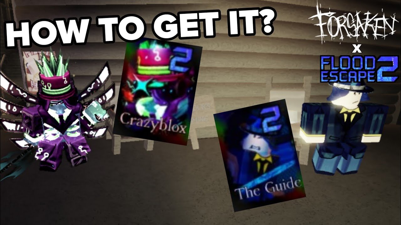 Forsaken - HOW TO GET THE "CRAZYBLOX" And "The Guide" Skins! - YouTube