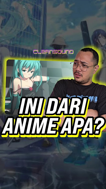 Hatsune Miku Dari Anime Apa?