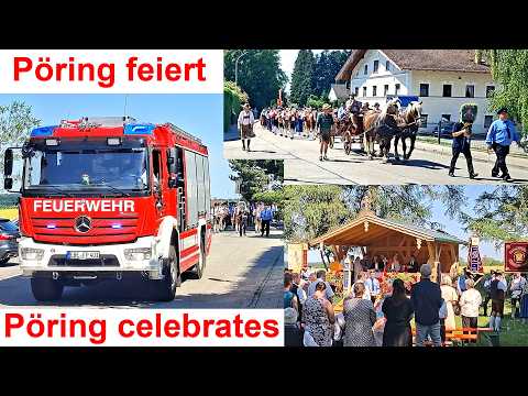150th Anniversary of the Pöring Volunteer Fire Department – ​​Grand Parade June 21, 2026, Zorneding