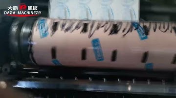 8 colors flexo printing machine with delam relam with slitting unit