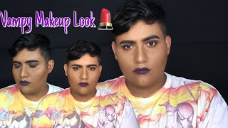 Dramatic Vampy Fall Makeup Tutorial/ Quick & Easy/ MinajRunBelize