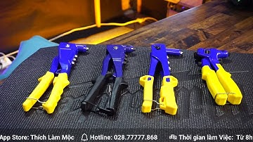 So sánh 4 kìm bấm rive Kingblue phát hiện quá nhiều điều hay