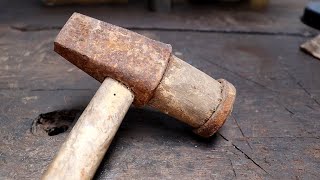 RESTORATION OF AN UNIQUE HOOP HAMMER