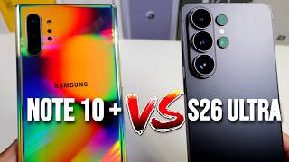 Samsung Galaxy S26 Ultra VS Galaxy Note 10 Plus (Camera Comparison, PUBG & Display & Speed)