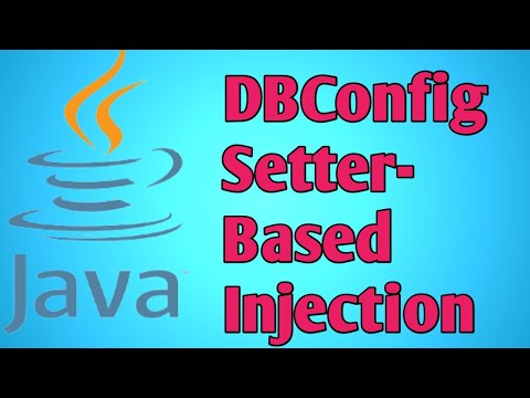 DBConfig-SetterBased Injection Java Program
