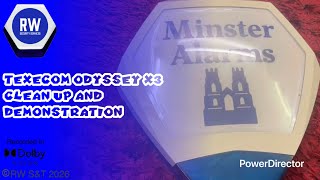 Texecom Odyssey X3-B Intruder Alarm Bell Box Cleanup & Demonstration