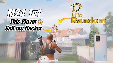 CALLED A HACKER FOR MY SKILLS 🥶 | Pro M24 1v1 TDM Gameplay 🔥 | #bgmi #pubgpubgmobile  