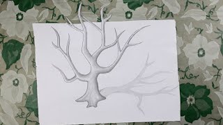 How To Draw A 3d Tree