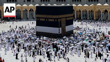 Hajj 2025: Thousands of Muslim pilgrims circle the Kaaba in Mecca