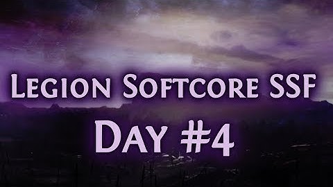 [Path of Exile Ladders] DAY #4 - Legion Softcore SSF - Top 20 - All Classes