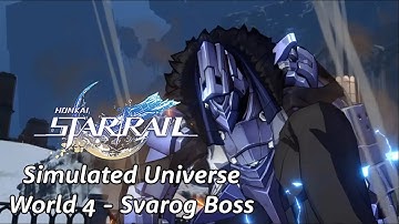 Simulated World 4 difficulty 2 | Svarog Boss Fight | underlevel team