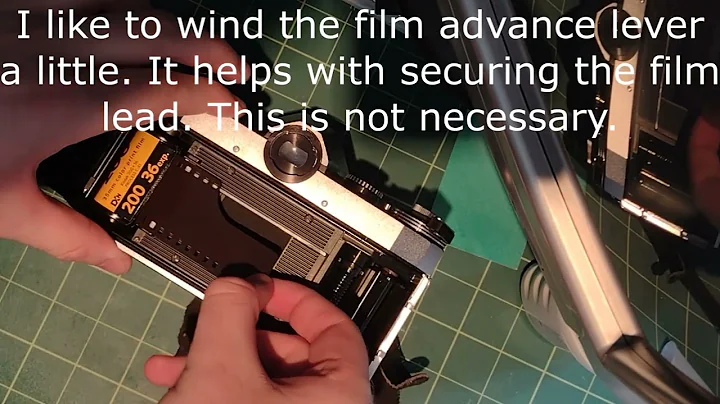 Praktica PL Nova 1 film loading