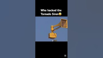 Who hacked the tonado siren #tornado #siren #memes