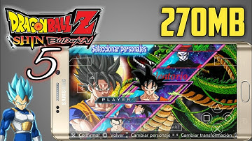 Download Dragon Ball Z Shin Budokai 5 V6 TTT on Android