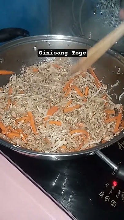 Ginisang Toge | Stir-fried Bean Sprouts #food #ulam #daily #cooking #foodie #shorts #short #fyp
