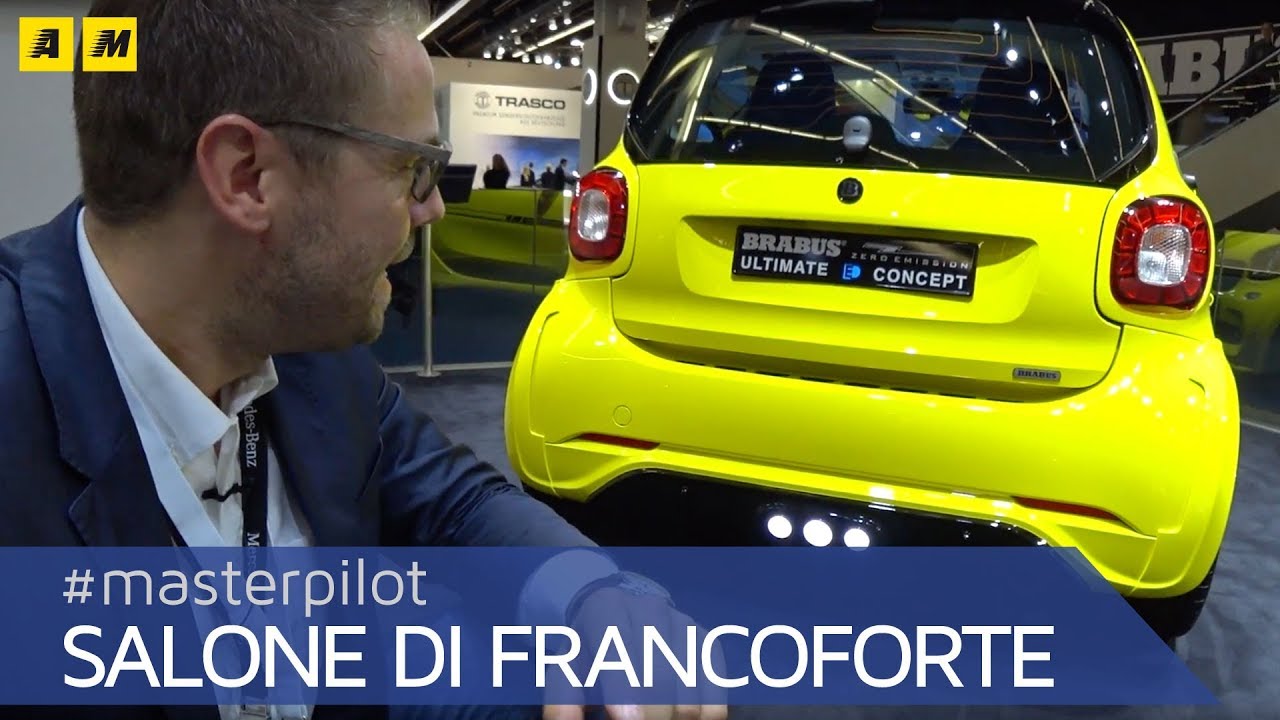 Smart Brabus Ultimate E Concept 4 Cv Elettrici E 0 100 Km H In Meno Di 5 S English Sub Youtube