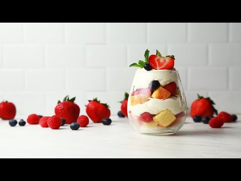 Mini Berry Cheesecake Trifles  Presented by BuzzFeed amp GEICIO