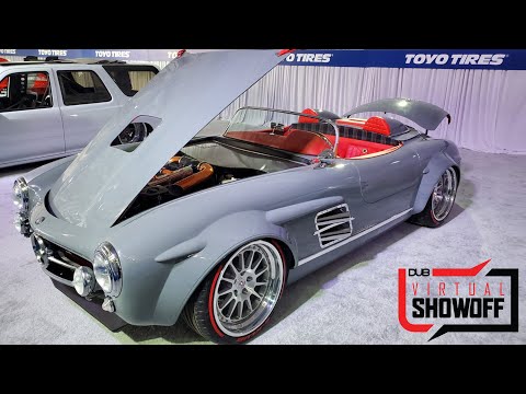 1955 Mercedes-Benz 300SL Gullwing Droptop by John Sarkysian