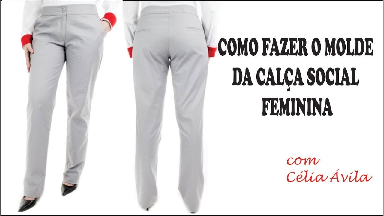 tecido de calça social feminina