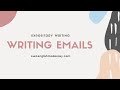 Introduction to Writing an Email