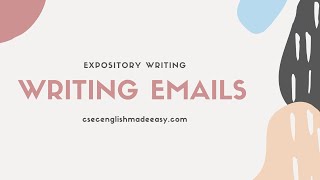 Introduction to Writing an Email