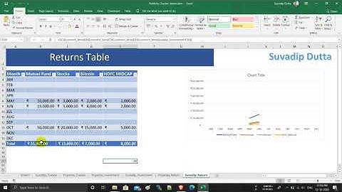 Overview of Microsoft Excel VBA with a portfolio project