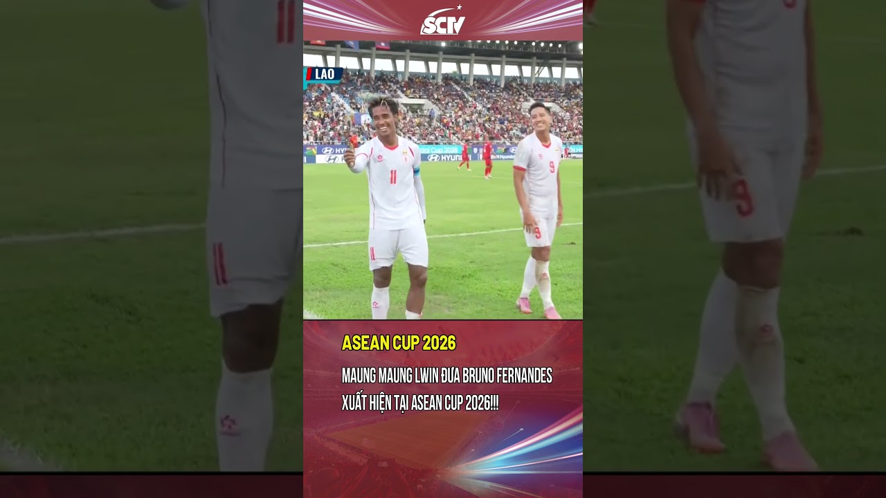 Pha ăn mừng cực ngầu của Maung Maung Lwin #ASEANChampionship