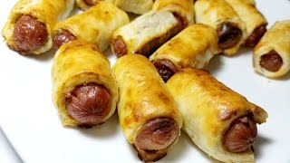 Sausage rolls or pigs-in-a-blanket is a childhood favourite,
especially in trinidad! this perfect to make as snack for school. i
added trini kick m...