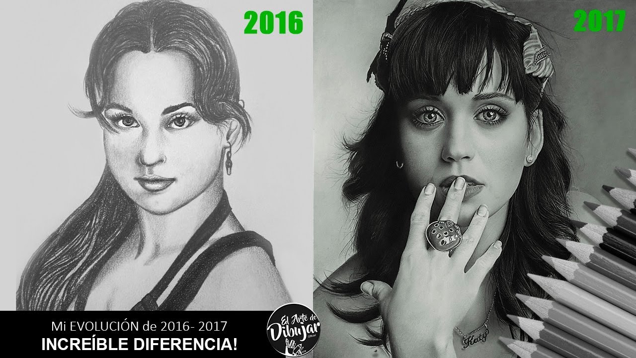 Mi EVOLUCIÓN de dibujos en un AÑO! I MY EVOLUTION of drawings in a YEAR! -  thptnganamst.edu.vn