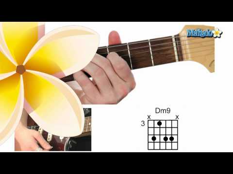 how to play a d minor nine (dm9) chord on guitar