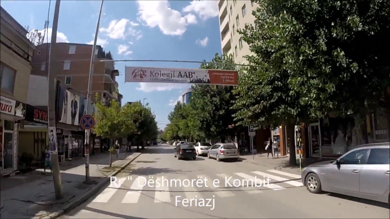 Shetitje rrugeve te Ferizaj