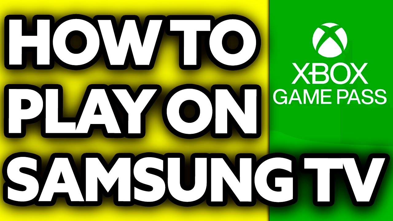 How To Play Xbox Game Pass on Samsung TV (2025) - YouTube