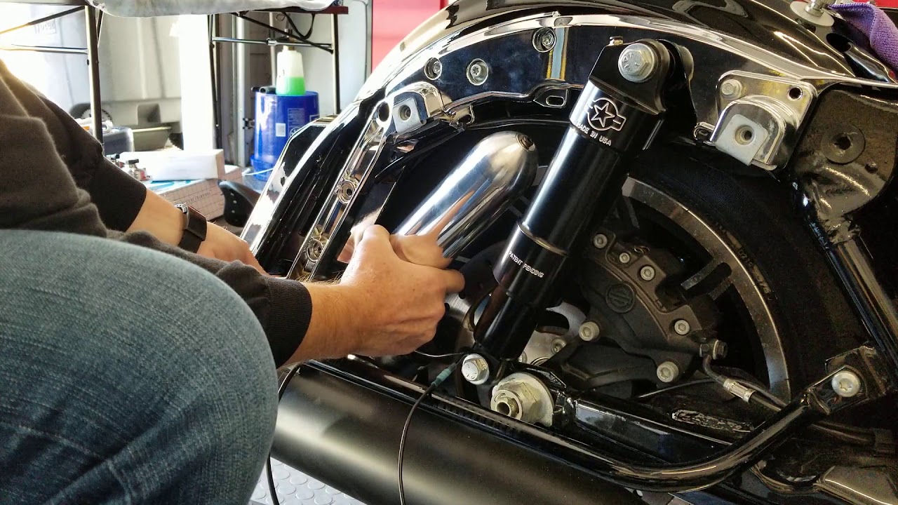 American suspension ramair 7 tanker install YouTube