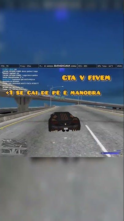 GTA V FIVEM+1 se cai de pé é manobra #fivem #mta #samp #fortnite - YouTube