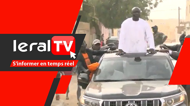 Suivez en direct la Caravane de Idrissa Seck à Podor