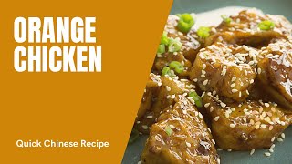 Easy Orange Chicken Recipe | How to make Orange Chicken.