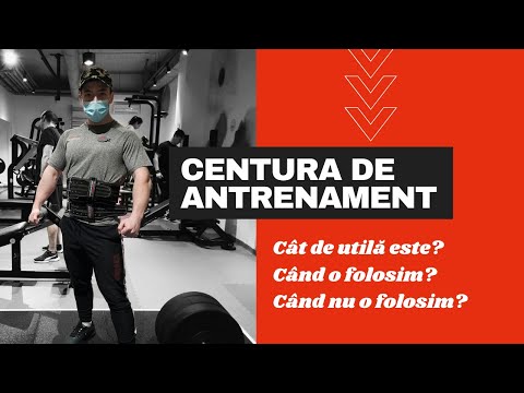 Centura de antrenament - Când și cum o folosim?