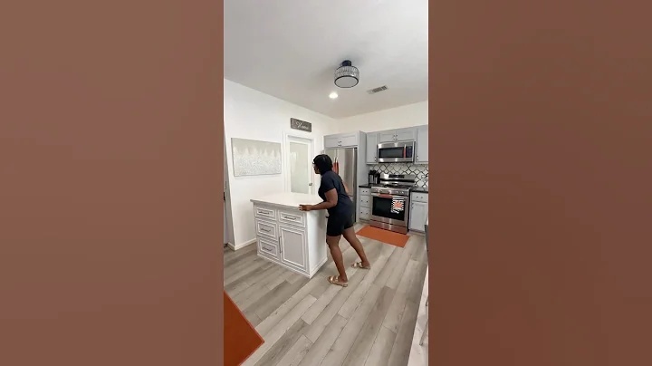 New Kitchen Island from @wayfair #kitchenisland #kitchendecor #wayfairelevate #ad #wayfaircreator