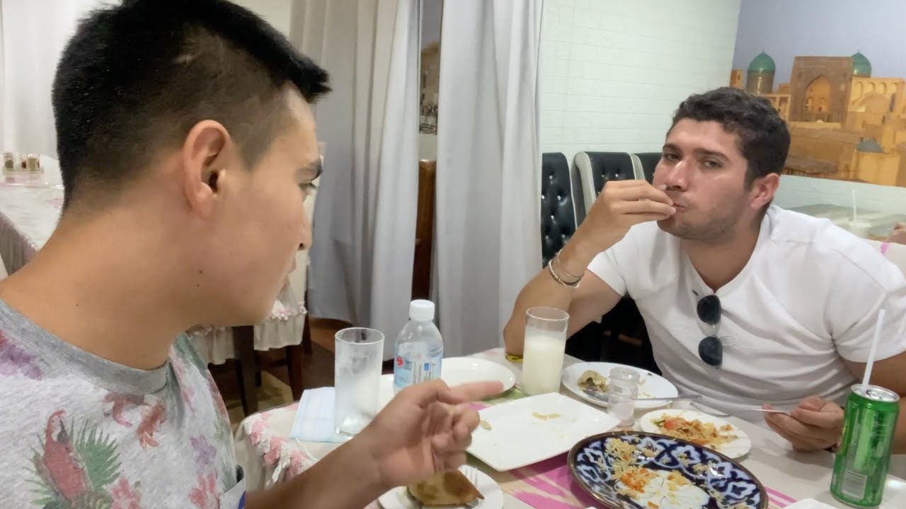 O'zbek oshxonasida Kolumbiyalik mexmon