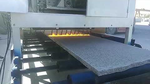 2020 High Speed Multi Head Marble Granite Stone Flaming Machine