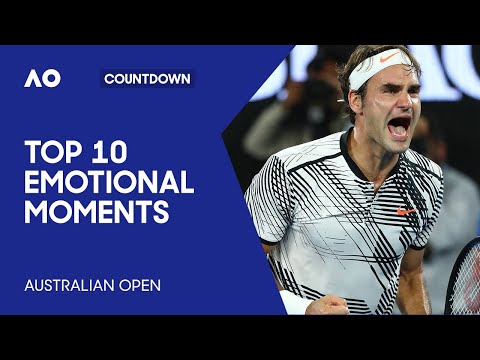 Top 10 most emotional moments in tournament history! | australian open