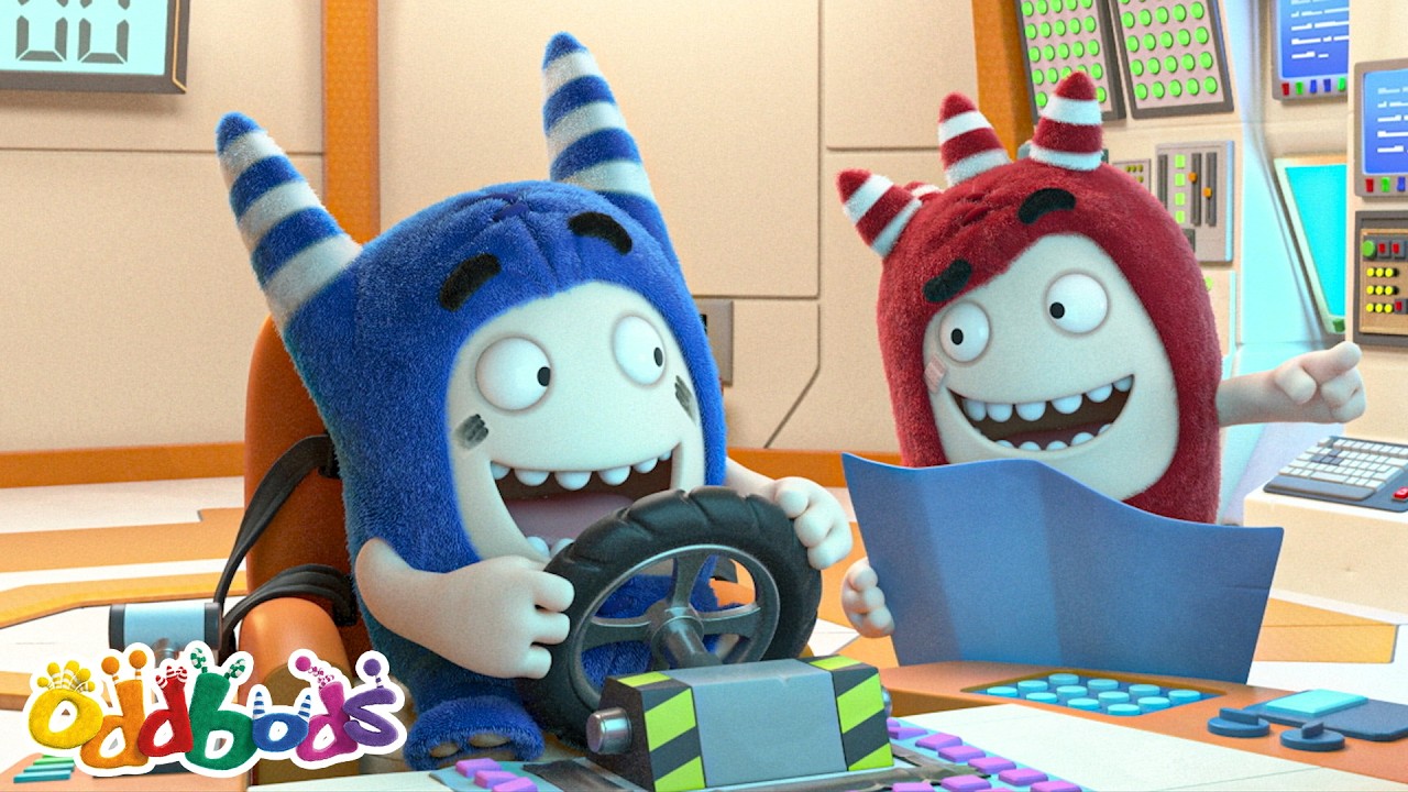 Fuse & Pogo's Accidental Space Odyssey! 🚀 | Oddbods Full Episode | Funny Cartoons for Kids
