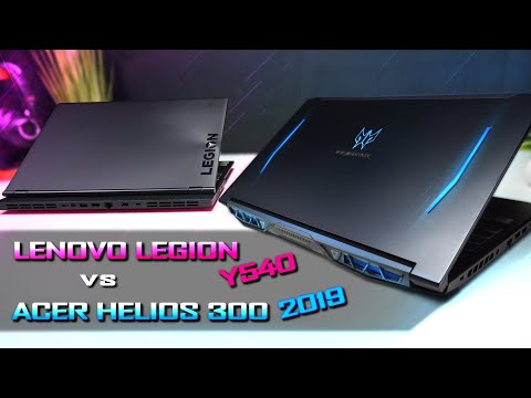 Acer Predator Helios 300 2019 vs Lenovo Legion Y540 Review / Comparison - OBVIOUS CHOICE?