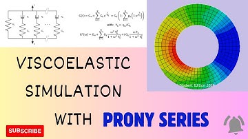 Viscoelastic Material Simulation with Abaqus CAE | Creep Simulation | Prony Series