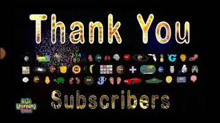 1 million subscribers kids learning tube reversed