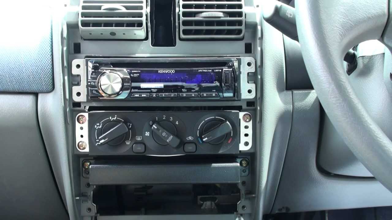 軽自動車のカーオーディオ デッキ交換方法 How To Exchange Car Audio Youtube