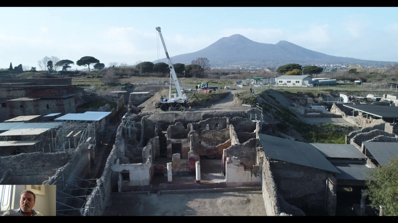 Un esclusivo tour virtuale nei nuovi scavi di Pompei con Massimo Osanna