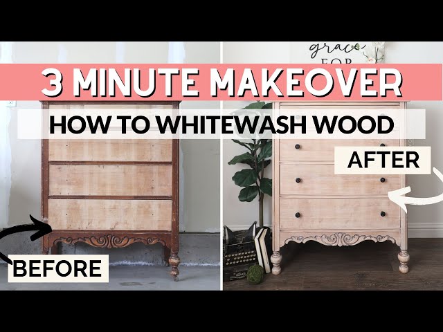 Black Washing Wood Furniture